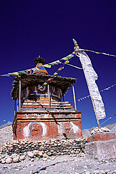 尼泊尔,纪念碑,分界线