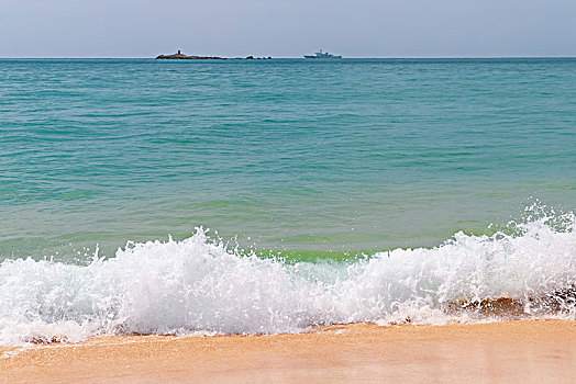 海南省三亚市亚龙湾的海滩