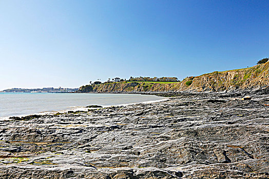 诺曼底,风景,海岸