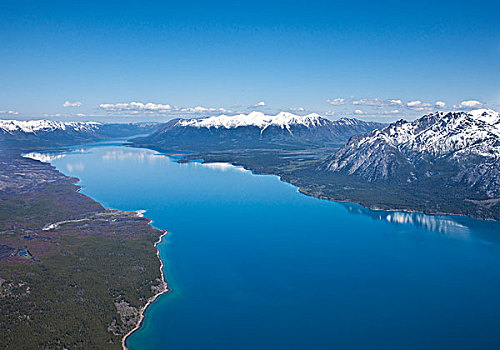 飞跃,湖,不列颠哥伦比亚省,加拿大
