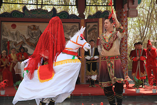新疆哈密,维吾尔族非遗舞蹈,马舞