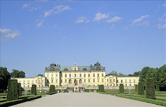瑞典,斯德哥尔摩,全景,城堡,公园