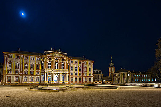 城堡,宫殿,巴登符腾堡,德国,欧洲