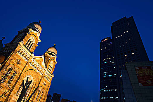 天津城市夜景