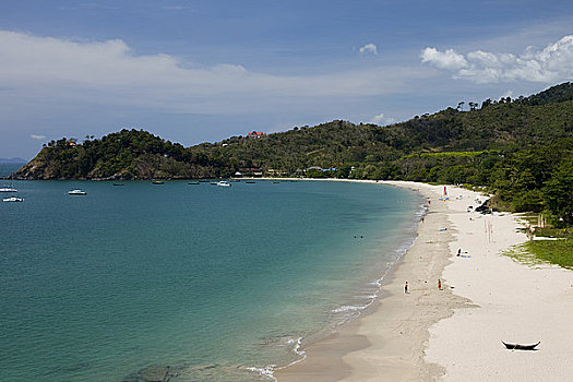 海滩,岛屿,攀牙,湾,泰国