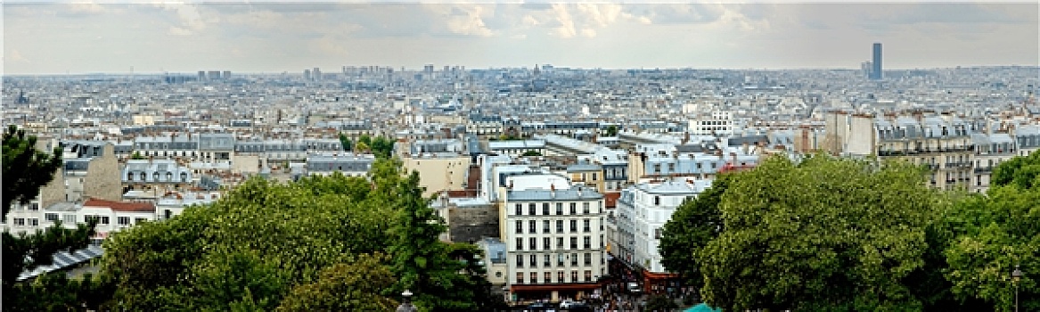 巴黎,风景,蒙马特尔