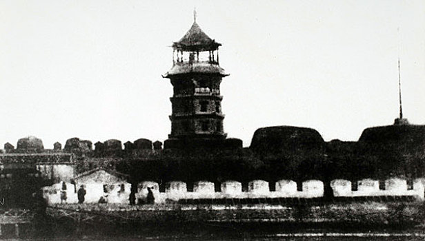 天津三宗宝,三岔口炮台,建于明代