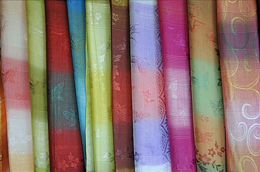 围巾,售出,少数民族,女人,泰国,东南亚,亚洲