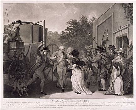 暗杀,乔治三世,1786年,艺术家