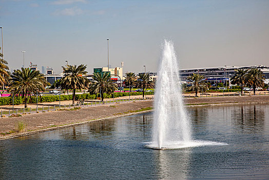 阿联酋迪拜克拉杰索购物中心城市景观