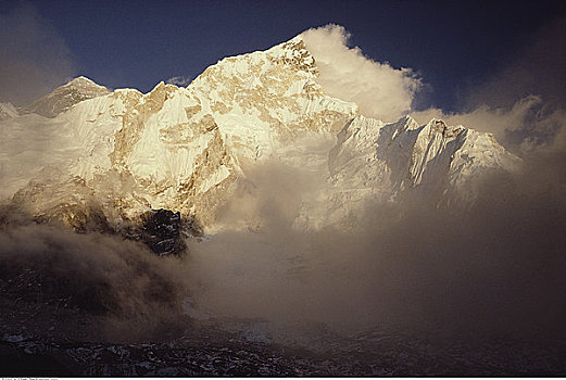珠穆朗玛峰,喜马拉雅山,尼泊尔