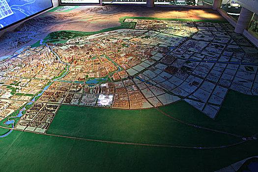 库尔勒城市规划数字沙盘