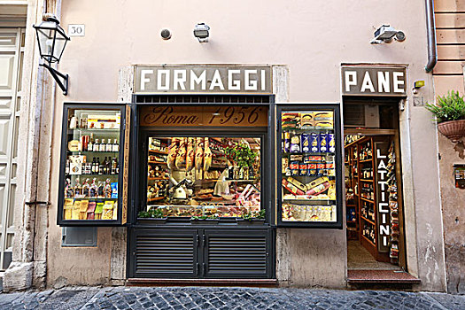 罗马街头食品店