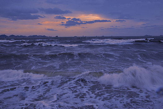 山东烟台海岸风光