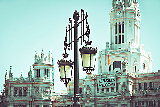 灯笼,灯,白天,马德里,西班牙,欧洲