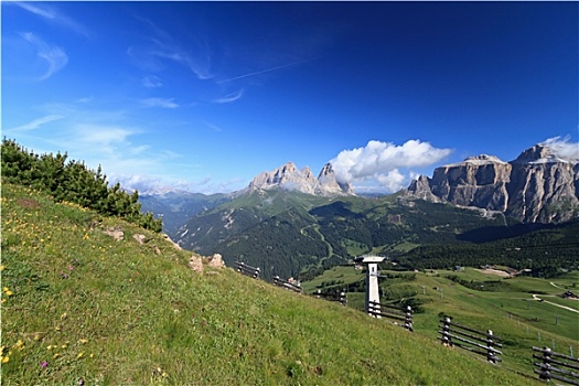 白云岩,风景,山谷