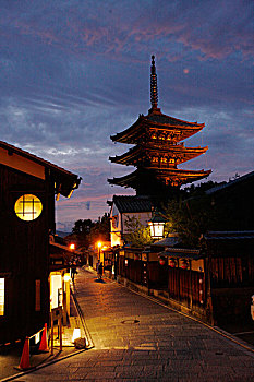 日本,京都,塔