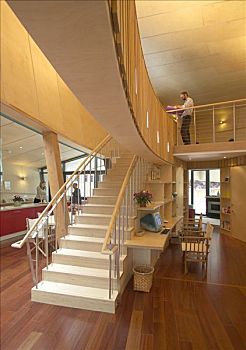 楼梯,一层,画廊