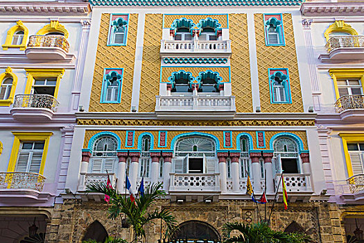 老建筑,历史,中心,哈瓦那,世界遗产,古巴