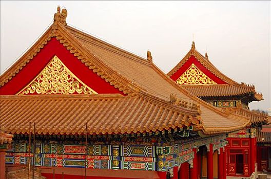 庙宇,故宫,北京,中国