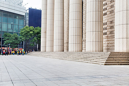 上海现代城市场景