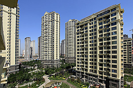 住宅小区,高层,小区环境,园林,房地产