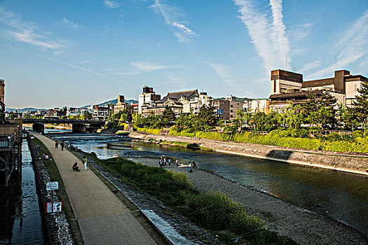 日本京都鸭川