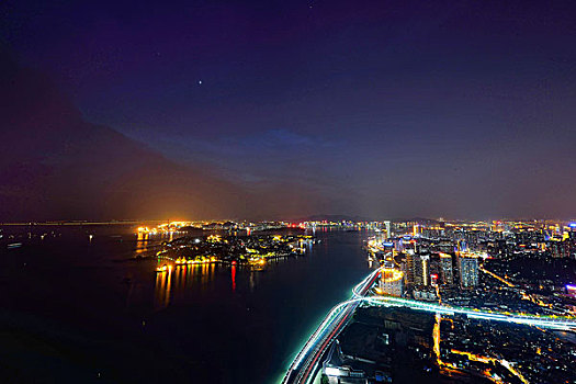 鼓浪屿夜全景