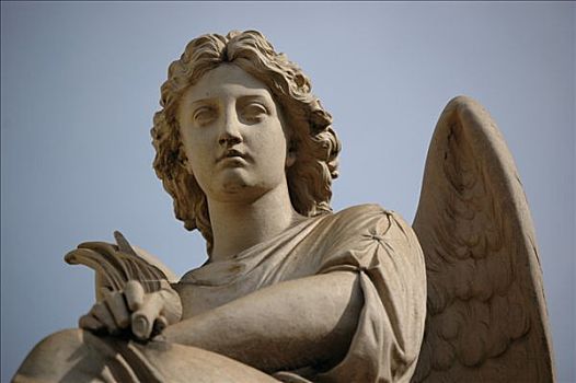 雕塑,天使,墓地,雷科莱塔,布宜诺斯艾利斯,阿根廷