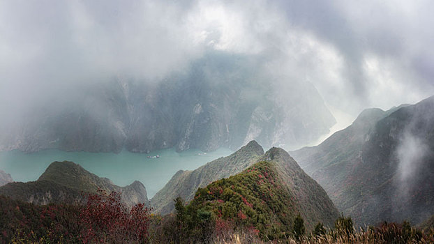 三峡巫峡风景区风光