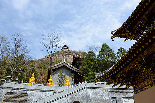 九龙山春日盛景