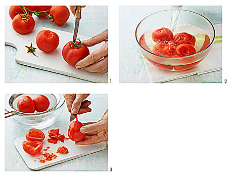 西红柿,准备好