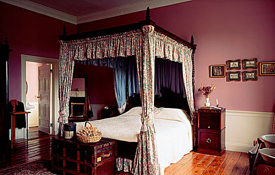 房子,爱尔兰,卧室,18世纪,家