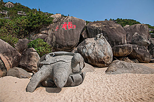 海南陵水分界洲岛福龟滩