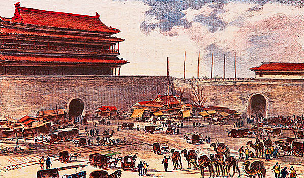 老北京版画
