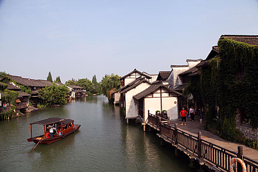 浙江桐乡,乌镇乌篷船,水乡的精灵,水乡的风景