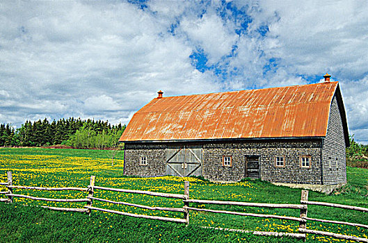 谷仓,魁北克,加拿大