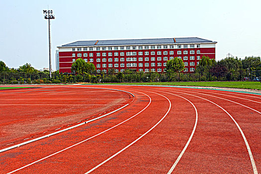 秦皇岛,东北大学,校园,学校,教学楼,大楼,建筑,图书馆,操场,跑道,塑胶