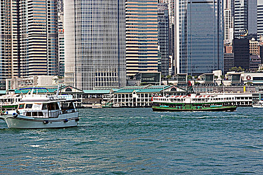 中心,码头,香港