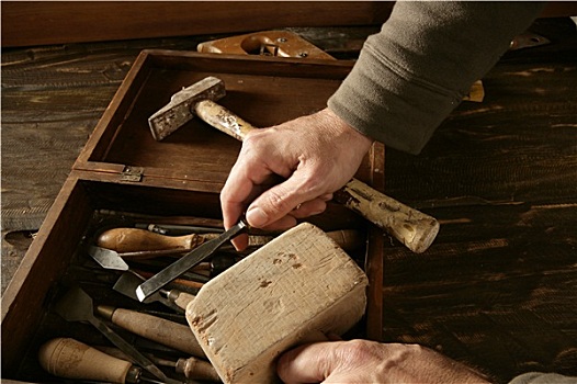 木匠,手工工具,艺术家