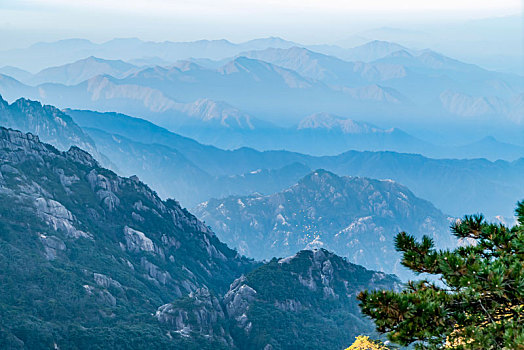 安徽黄山风光