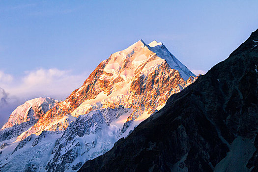 日照金山,库克山