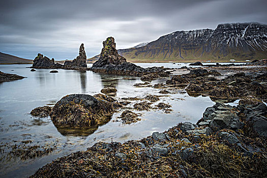 海洋,堆积,冰岛