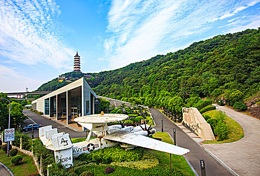 建筑,坦克,飞机,外景,山