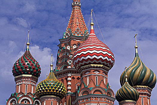 俄罗斯,莫斯科,红场,著名,洋葱,大教堂