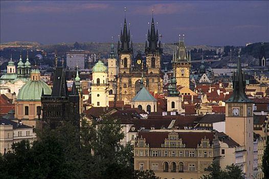 历史,中心,布拉格,捷克共和国,欧洲