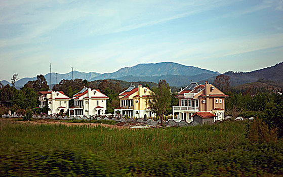 土耳其,别墅,房子