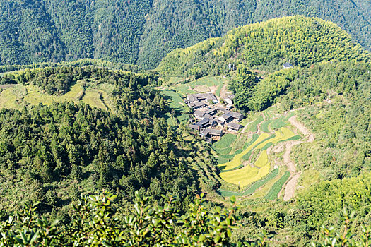 浙江仙居,公盂村