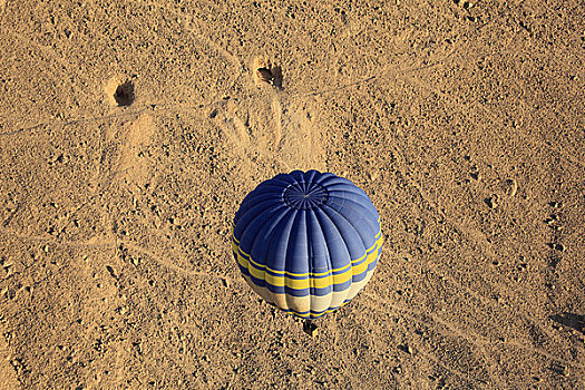 热气球,俯视,陵墓,贵族,埃及