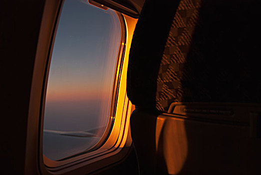 室内,飞机,风景,室外,窗户,日落,墨西哥